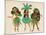 Luau Girls Beige-Cat Coquillette-Mounted Giclee Print