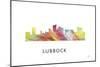 Lubbock Texas Skyline-Marlene Watson-Mounted Premium Giclee Print