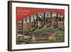 Lubbock, Texas - Texas Tech-Lantern Press-Framed Art Print