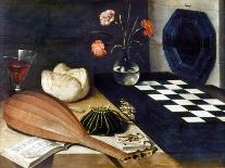 Still Life with Chess-Board, 1630-Lubin Baugin-Stretched Canvas