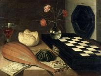 Still Life with Chess-Board, 1630-Lubin Baugin-Framed Giclee Print