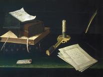 Still Life with Chess-Board, 1630-Lubin Baugin-Stretched Canvas