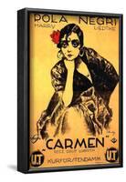 Lubitsch Film Carmen Pola Negri-null-Framed Art Print