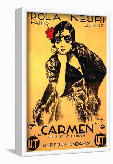 Lubitsch Film Carmen Pola Negri-null-Framed Art Print