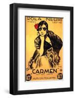 Lubitsch Film Carmen Pola Negri-null-Framed Art Print