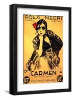 Lubitsch Film Carmen Pola Negri-null-Framed Art Print