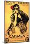 Lubitsch Film Carmen Pola Negri-null-Mounted Art Print