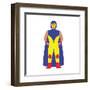 Luc from Mexico City-Tosh-Framed Art Print