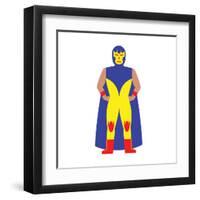 Luc from Mexico City-Tosh-Framed Art Print