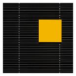 Yellow square-Luc Vangindertael-Loft Art