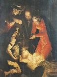 Madonna with Child and Saints-Luca Cambiaso-Giclee Print