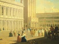 The Piazzetta, Venice-Luca Carlevarijs-Laminated Giclee Print