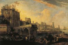 The Molo with the Ducal Palace, C. 1710-Luca Carlevaris-Giclee Print