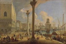 The Molo, Venice, from the Bacino di San Marco, c.1709-Luca Carlevaris-Giclee Print