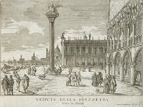 Piazzetta, Venice-Luca Carlevaris-Giclee Print