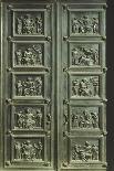 Italy, Florence, Church of Santa Maria Del Fiore, Door of Sacristy of Masses-Luca Della Robbia-Giclee Print