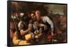 Luca Giordano / 'Kiss of Judas', 1655-1660, Italian School, Oil on copper, 43 cm x 66 cm, P00171.-LUCA GIORDANO-Framed Poster