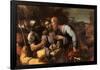 Luca Giordano / 'Kiss of Judas', 1655-1660, Italian School, Oil on copper, 43 cm x 66 cm, P00171.-LUCA GIORDANO-Framed Poster