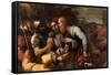 Luca Giordano / 'Kiss of Judas', 1655-1660, Italian School, Oil on copper, 43 cm x 66 cm, P00171.-LUCA GIORDANO-Framed Stretched Canvas