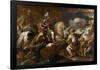 Luca Giordano / 'Taking a stronghold', 1697-1700, Italian School, Oil on canvas, 235 cm x 343 cm...-LUCA GIORDANO-Framed Poster