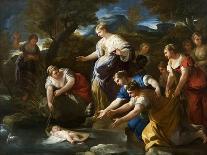 Christ and the Samaritan Woman at the Well, C. 1697-Luca Giordano-Giclee Print