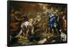 Luca Giordano / 'The prudent Abigail', 1696-1697, Italian School, Oil on canvas, 216 cm x 362 cm...-LUCA GIORDANO-Framed Poster