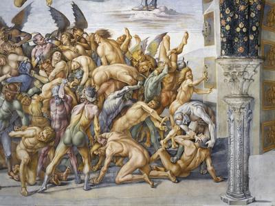 Damned in Hell, from Last Judgment Fresco Cycle, 1499-1504