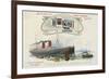 Lucania Steamship-null-Framed Premium Giclee Print