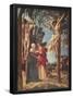 Lucas Cranach (Crucifixion of Christ) Art Poster Print-null-Framed Poster