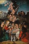 Geburt Christi-Lucas Cranach d.Ä.-Framed Giclee Print