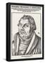 Lucas Cranach d. J. (Portrait of Martin Luther) Art Poster Print-null-Framed Poster