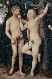 Adam and Eve-Lucas Cranach Elder-Laminated Giclee Print
