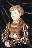 Portrait of Sigmunt Kingsfelt, Half-Length, Wearing a Red Costume-Lucas the Elder Cranach-Giclee Print