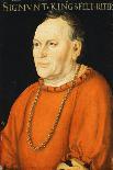 Portrait of Sigmunt Kingsfelt, Half-Length, Wearing a Red Costume-Lucas the Elder Cranach-Giclee Print