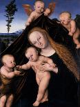 Venus and Cupid-Lucas the Younger Cranach-Giclee Print