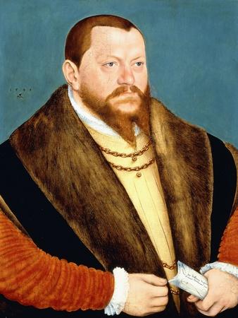 Portrait of Duke Augustus of Saxony