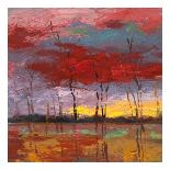 Tramonto sul bosco I-Lucas-Art Print