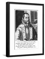 Lucas Trelcatius Younger-Hendrik Hondius-Framed Art Print