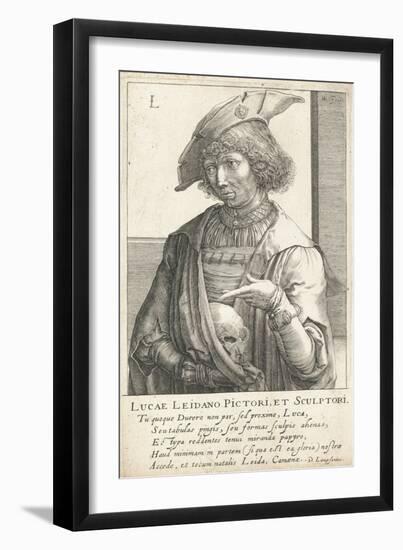 Lucas Van Leyden, Dutch Engraver and Painter-Hendrik I Hondius-Framed Giclee Print