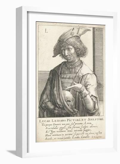 Lucas Van Leyden, Dutch Engraver and Painter-Hendrik I Hondius-Framed Giclee Print