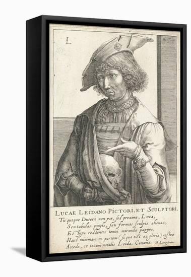 Lucas Van Leyden, Dutch Engraver and Painter-Hendrik I Hondius-Framed Stretched Canvas