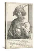 Lucas Van Leyden, Dutch Engraver and Painter-Hendrik I Hondius-Stretched Canvas