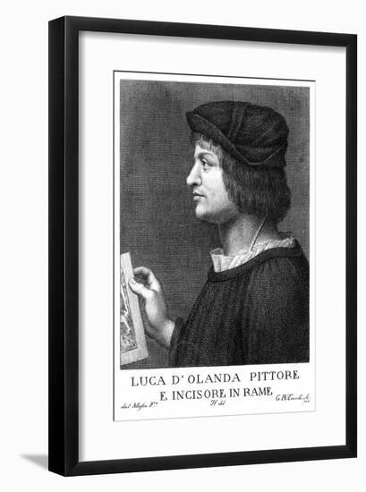 Lucas Van Leyden-Gian Battista Bosio-Framed Art Print