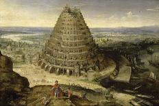 La Tour de Babel-Lucas Van Valckenborgh-Giclee Print