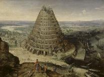 La Tour de Babel-Lucas Van Valckenborgh-Laminated Giclee Print