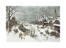 Winter-Lucas Van Valkenborch-Premium Giclee Print