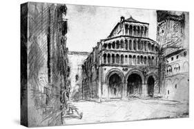 Lucca, 1832-John Ruskin-Stretched Canvas