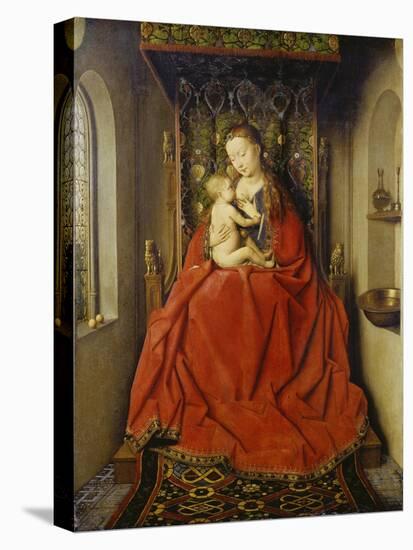 Lucca-Madonna, about 1437/38-Jan van Eyck-Stretched Canvas