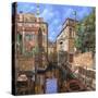 Luce a Venezia-Guido Borelli-Stretched Canvas