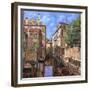 Luce a Venezia-Guido Borelli-Framed Giclee Print